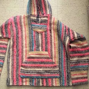 multi colored drug rug